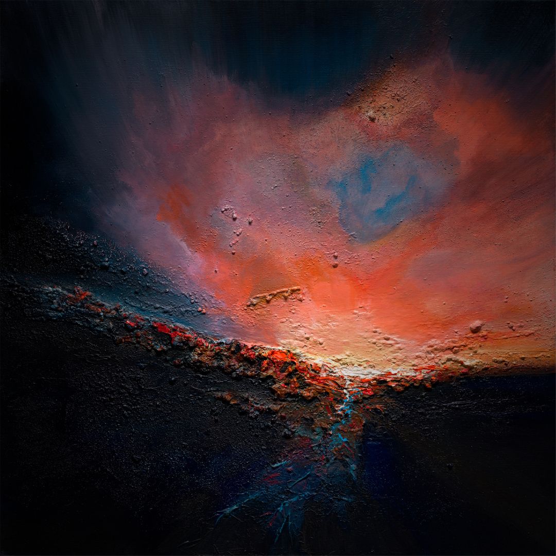 Adam Nutter — Badlands on Fire artwork