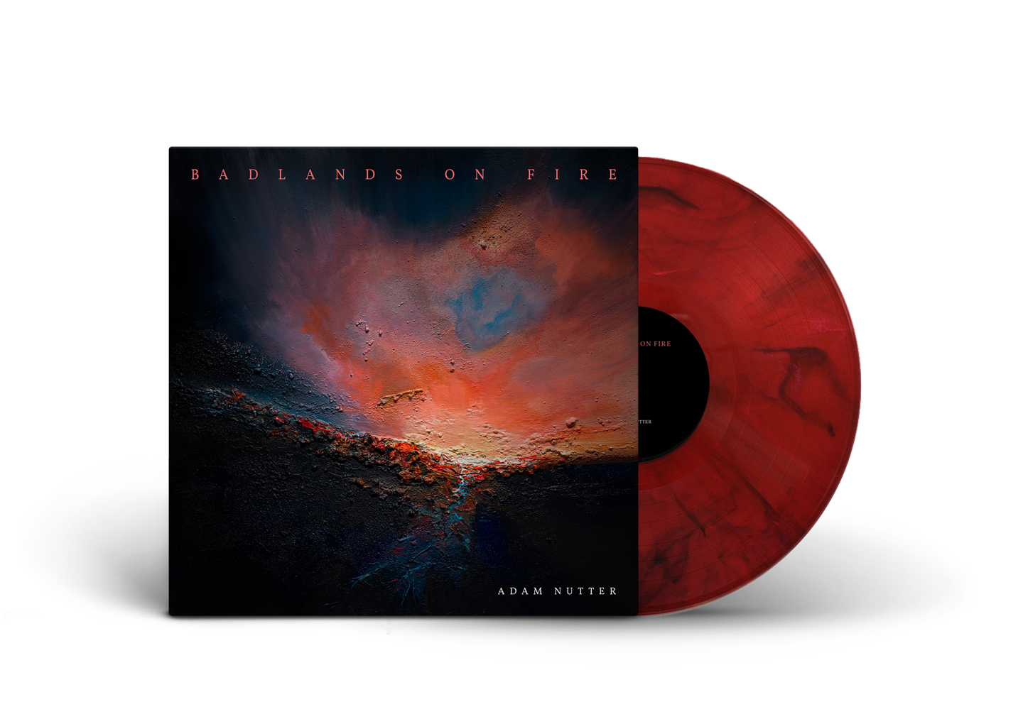 Adam Nutter — Badlands on Fire vinyl record