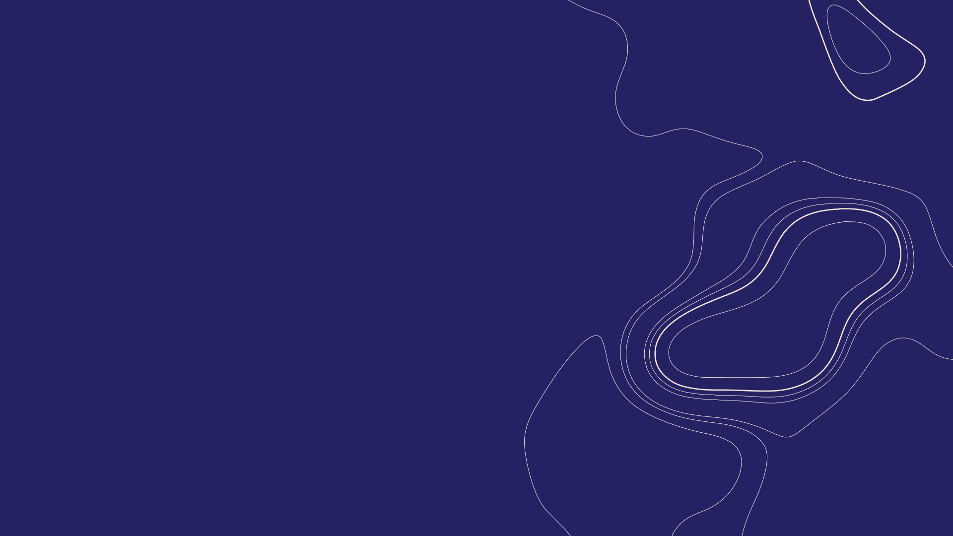 Scenehunt — geometric logo mark on royal blue