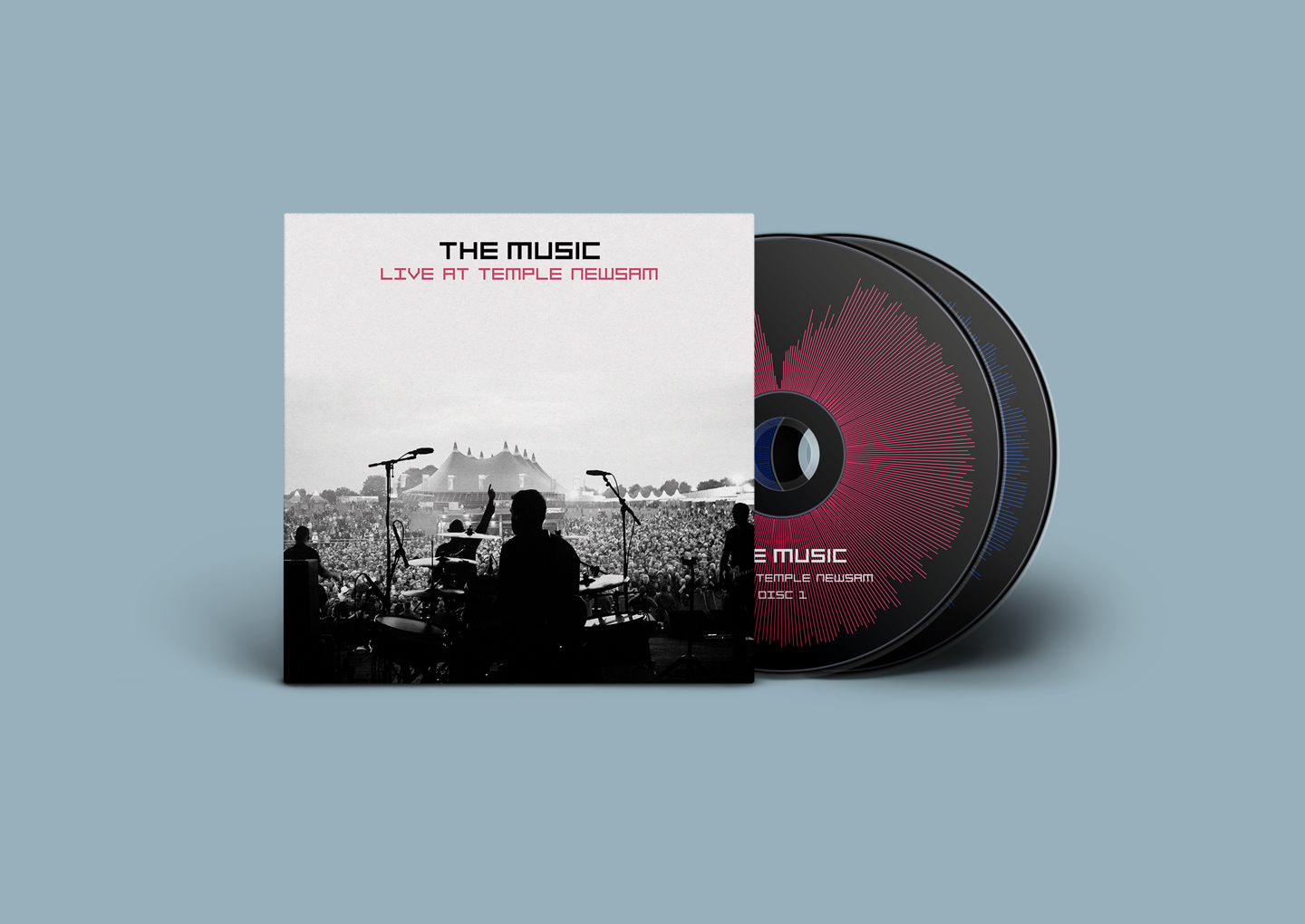 The Music — Live at Temple Newsam CD release with double disc packaging